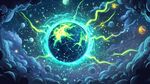 夢幻地球的宇宙奇幻景象