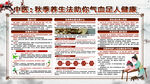 秋季養(yǎng)生知識宣傳海報
