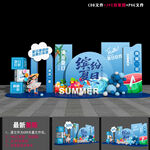 夏季美陳布置