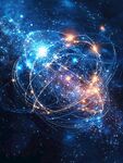 夢(mèng)幻宇宙能量交織圖景
