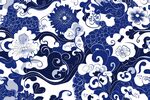 青花瓷傳統花紋圖案設計