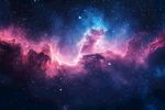 夢幻星云宇宙壯麗景象