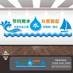 節約用水文化墻