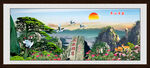 泰山山水風(fēng)景畫