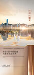 玫瑰金企業(yè)地產(chǎn)一線江景配套海報(bào)