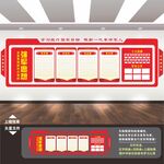 軍隊(duì)軍人風(fēng)采文化墻照片墻宣傳欄