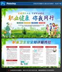 職業(yè)健康宣傳展板設(shè)計(jì)