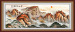 五岳獨(dú)尊泰山裝飾畫