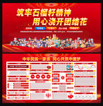 民族團(tuán)結(jié)展板宣傳欄