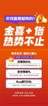 金喜加倍熱勢不止沖刺3重禮海報