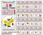 24節(jié)氣海報(bào)展板掛畫宣傳文化墻
