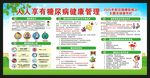 糖尿病日宣傳欄