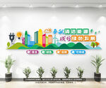 清潔能源文化墻
