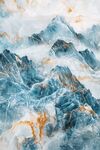水墨山水風(fēng)大理石紋理圖案
