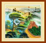 迎客松國(guó)畫