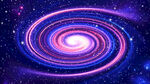 漩渦星空星空素材