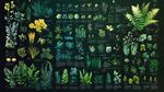 多樣綠植集合圖