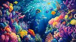 夢(mèng)幻海底世界的繽紛景觀
