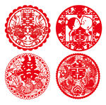 結(jié)婚窗花 