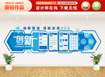 藍色企業(yè)文化墻