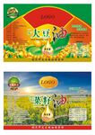 大豆油菜籽油標(biāo)簽