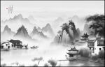 水墨江南水鄉(xiāng)