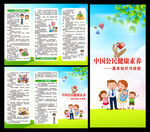 中國公民健康素養(yǎng)三折頁