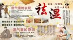 祛濕排毒背景墻