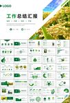 水稻農(nóng)田農(nóng)業(yè)種植大米PPT模板