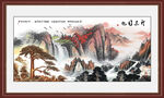 紫氣東來(lái)國(guó)畫