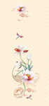 中式花鳥插畫
