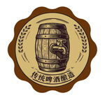 傳統(tǒng)啤酒釀造徽章