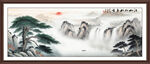迎客松國(guó)畫(huà)
