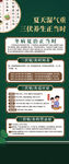 三伏天中醫(yī)養(yǎng)生科普保健展架
