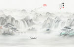 國(guó)畫(huà)水墨山水