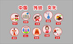 中國傳統(tǒng)文化圖標展示