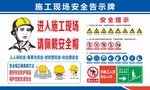 施工現(xiàn)場(chǎng)安全警示牌