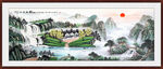 國(guó)畫(huà)山水畫(huà) 客廳山水背景