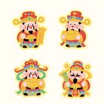 Q版財(cái)神爺 