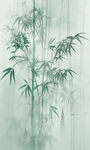 水墨竹林