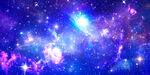 藍(lán)色星空壁畫