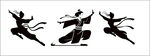 舞者剪影展現(xiàn)靈動(dòng)之美