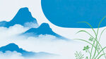 高級(jí)藍(lán)白綠背景圖