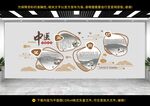 中式文化墻展示傳統(tǒng)元素