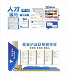 青年人才驛站文化墻