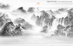 山水國(guó)畫(huà)背景畫(huà)