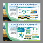 綠色能源  企業(yè)展板 電力