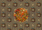 刺繡龍紋圖案