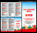 郵政法三折頁
