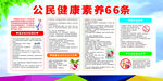 公民健康素養(yǎng)宣傳欄
